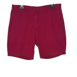 Patagonia Organic Cotton Men All Wear Shorts Red Size 34‎ Outdoor SunFaded
